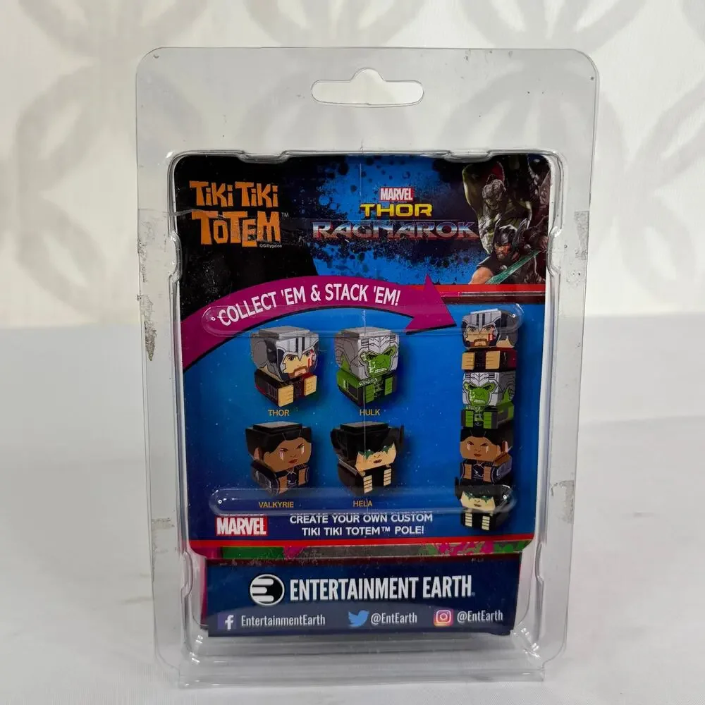 5 for $25| Entertainment‎ Earth Thor Ragnarok Hela Tiki Tiki Totem Mini Figure